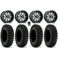 thumbnail image 1 of Fuel Nutz 14" Wheels Black 34" Warrior XT Sticky Tires Polaris RZR XP 1000 / PRO XP / Ranger XP 900/1000, 1 of 4