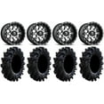 thumbnail image 1 of Fuel Nutz Black 14" Wheels 26.5" Intimidator Tires Kawasaki Mule Pro FXT, 1 of 4