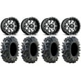 thumbnail image 1 of Fuel Nutz Black 14" Wheels 26.5" Terminator Tires Sportsman RZR Ranger, 1 of 4