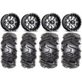 thumbnail image 1 of Fuel Nutz Black 14" Wheels 26" Moto MTC Tires Kawasaki Mule Pro FXT, 1 of 4