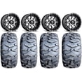 thumbnail image 1 of Fuel Nutz Black 14" Wheels 26" MotoForce Tires Honda Rincon Yamaha Rhino Kawasaki Brute Force Suzuki KingQuad, 1 of 4