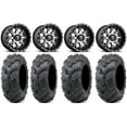 thumbnail image 1 of Fuel Nutz Black 14" Wheels 26" Zilla Tires Kawasaki Mule Pro FXT, 1 of 4