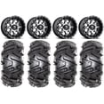 thumbnail image 1 of Fuel Nutz Black 14" Wheels 27" Moto MTC Tires Sportsman RZR Ranger, 1 of 4