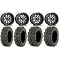 thumbnail image 1 of Fuel Nutz Black 14" Wheels 27" Mud Lite XTR Tires Sportsman RZR Ranger, 1 of 4