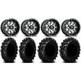 thumbnail image 1 of Fuel Nutz Black 14" Wheels 27" Swamp Lite Tires Polaris RZR XP 1000 / PRO XP / Ranger XP 900/1000, 1 of 4