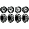 thumbnail image 1 of Fuel Nutz Black 14" Wheels 28" Bogger Tires Polaris RZR XP 1000 / PRO XP / Ranger XP 900/1000, 1 of 4