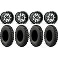 thumbnail image 1 of Fuel Nutz Black 14" Wheels 28" MotoRally Tires Kawasaki Mule Pro FXT, 1 of 4