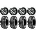 thumbnail image 1 of Fuel Nutz Black 14" Wheels 28" Rampage Tires Polaris RZR XP 1000 / PRO XP / Ranger XP 900/1000, 1 of 4