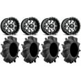 thumbnail image 1 of Fuel Nutz Black 14" Wheels 29.5" Assassinator Tires Sportsman RZR Ranger, 1 of 4