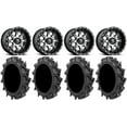 thumbnail image 1 of Fuel Nutz Black 14" Wheels 31" MotoHavok Tires Yamaha Viking Wolverine YXZ1000R, 1 of 4