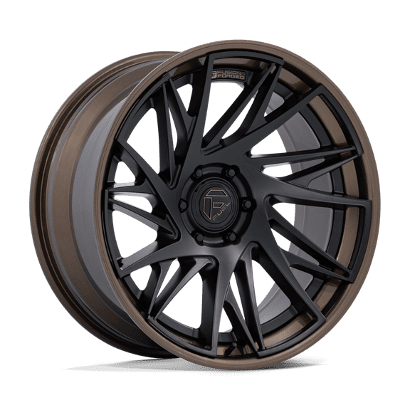 Fuel Off-Road - Dynamo - 24in, Fusion Forged, Matte Black W/ G-Bronze Lip, 24X10, 6X5.5, 0mm, 194933433452, SAEJ2530
