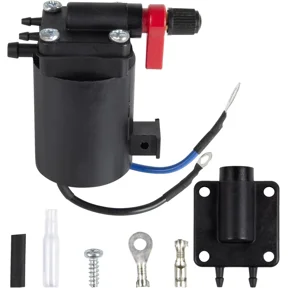 Fuel Primer Choke Solenoid for OMC Johnson Evinrude,Replace Part # 5007356 5828665 437233 437238 43762 434326 397909
