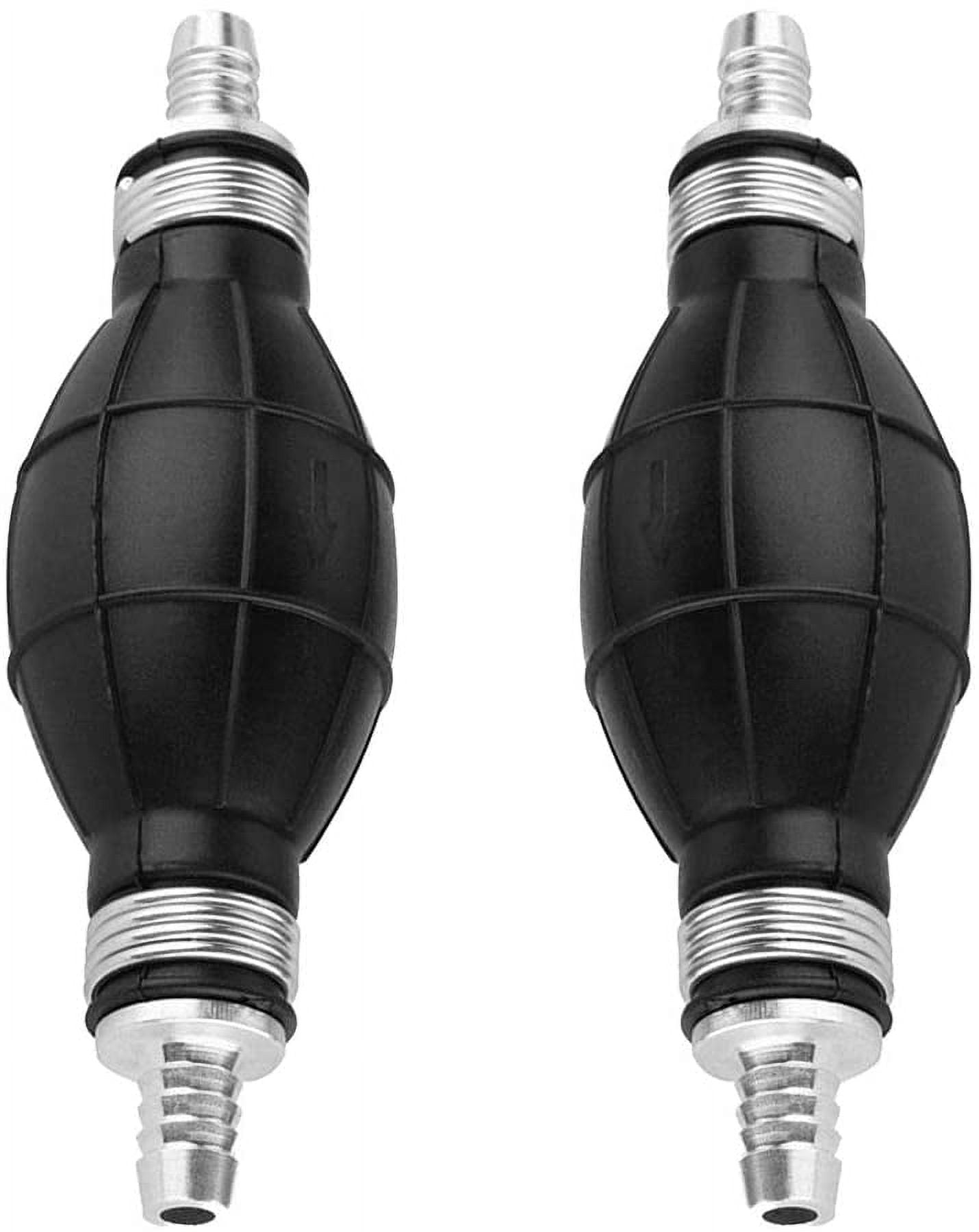 Fuel Primer Pump 8Mm, 2 Pieces Fuel Primer Pump Boat For Fuel