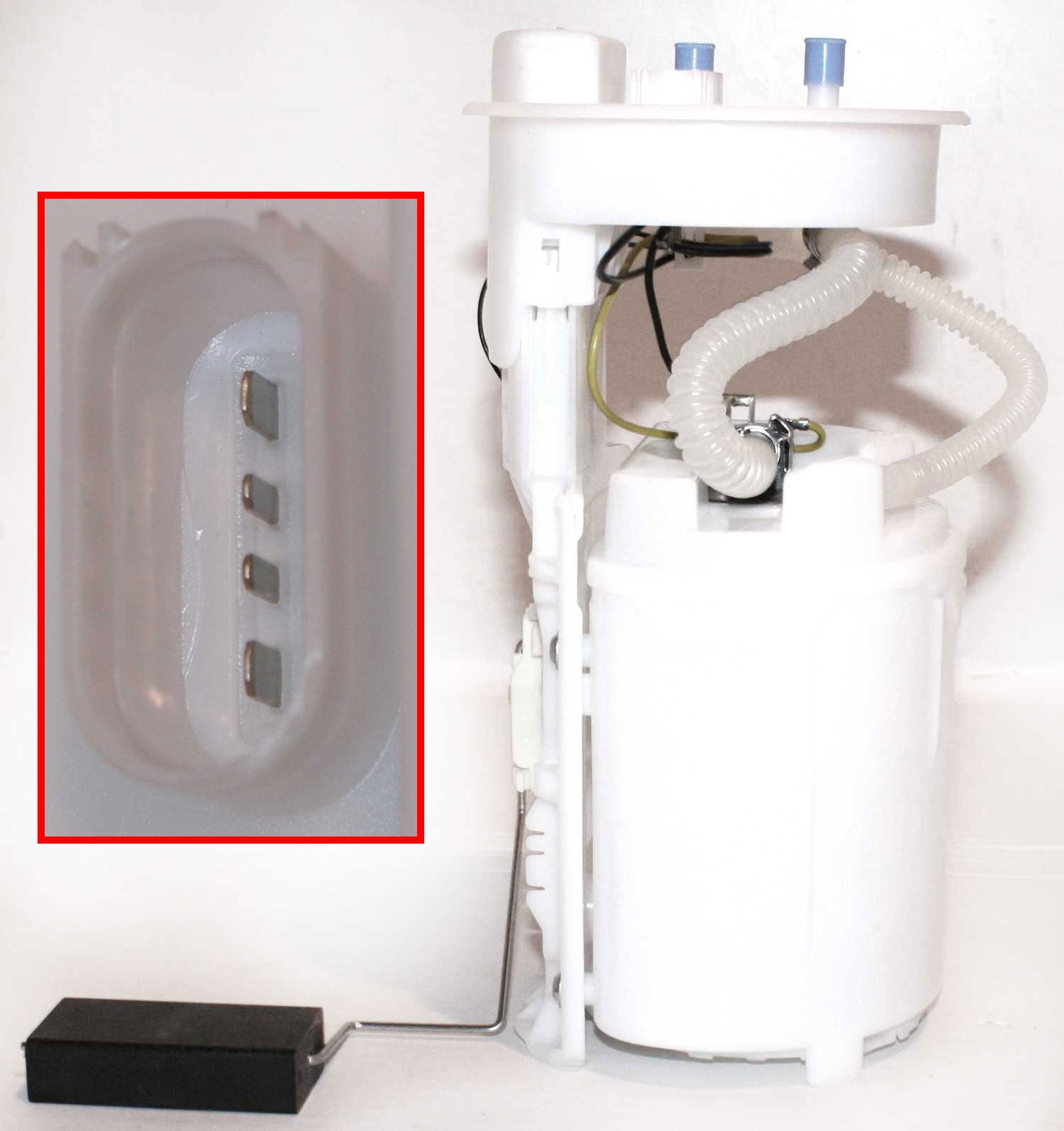 Fuel Pump Compatible with 1998-2010 Volkswagen Beetle 1995-2002 Cabrio 4Cyl 5Cyl 1.8L 1.9L 2.0L 2.5L In-Tank With Sending Unit
