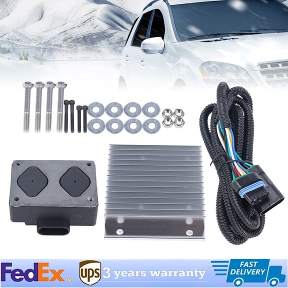 Fuel Pump Driver PMD Module & Relocation Kit for Chevy GMC 6.5L Turbo Injection