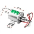 thumbnail image 1 of Fuel Pump Electric, Low Pressure Universal Fitment Inline For Powerful Suction, Stable Fuel Feeding, Lightweight And Easy To Install, 1 of 5