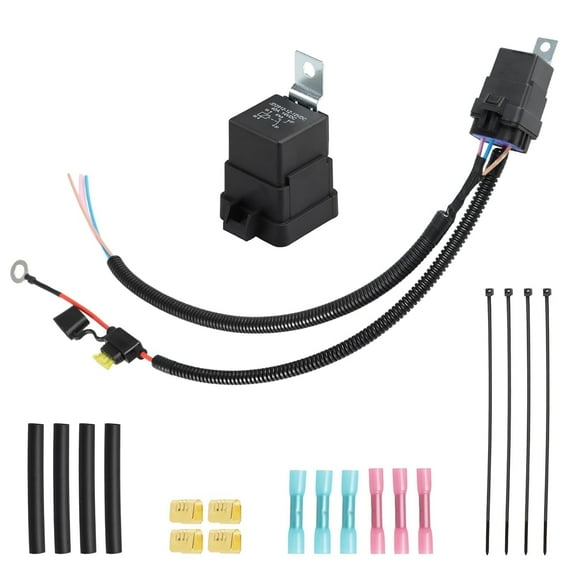 Fuel Pump Relay Wiring Kit Compatible with Dodge Durango 2012 2013 Grand Caravan 2011 Jeep Grand Cherokee 2012 2013 Chrysler Town & Country 2011 Replace#: 68269523AD CBWPR091AA
