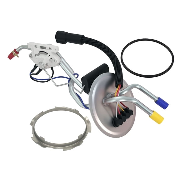 Fuel Pump Sending Unit Assembly for Ford F-250 F-350 7.3L V8 Diesel 1994-1997, Rear Fuel Tank Replacement, 12V Diesel Fuel Sensor with Mounting Hardware, FMSU-9DER 68896263