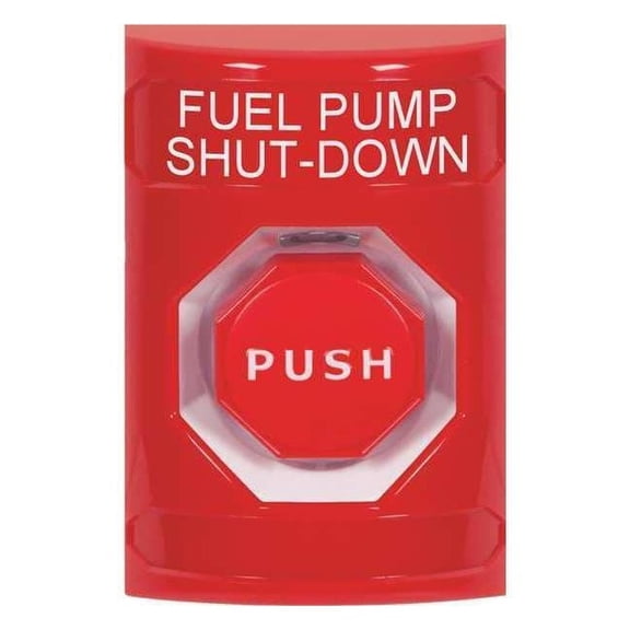 Fuel Pump Shutdown Push Button,Red Color