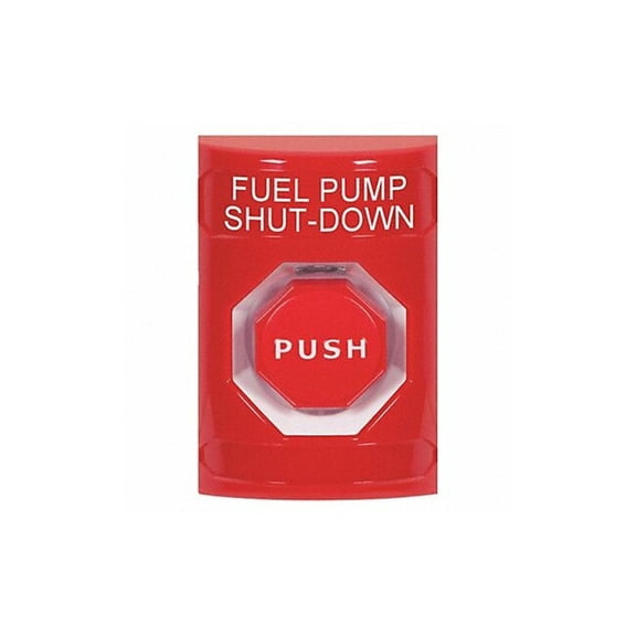 Fuel Pump Shutdown Push Button,Red Color