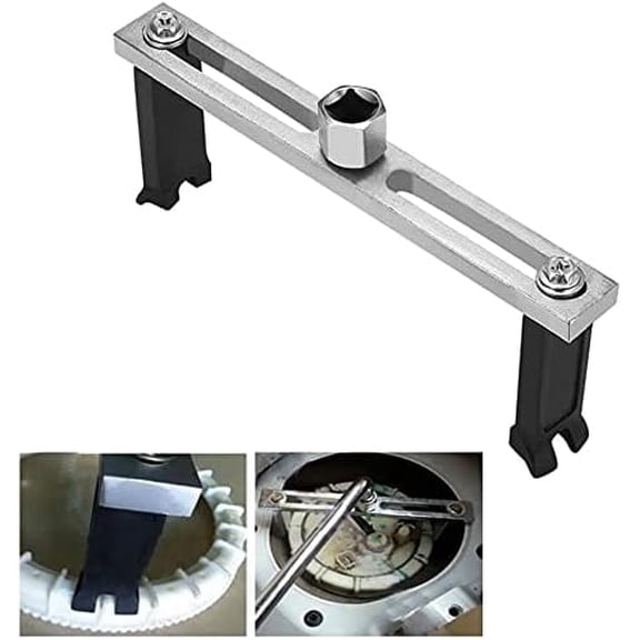 Fuel Pump Tool - Lock Ring Tool, Tank Cover Wrench, Lid Remove Spanner, 3/8" to 1/2" Universal Adjustable Wrench