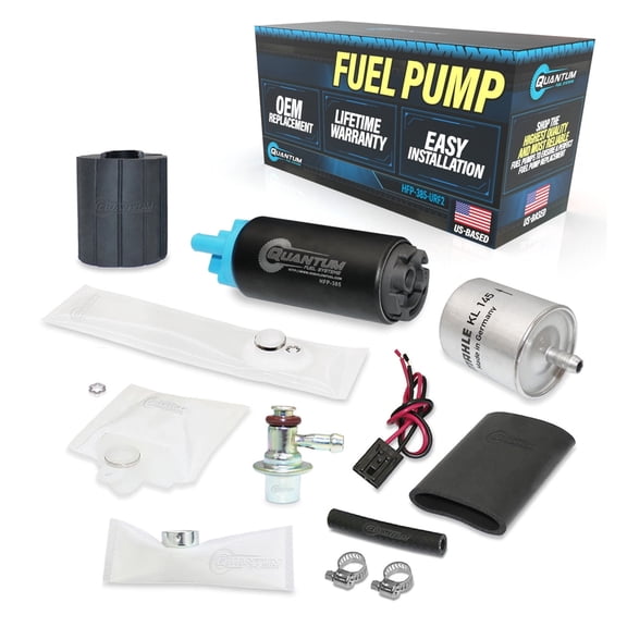 Fuel Pump w/ Fuel Pressure Regulator, Fuel Filter, Strainer for Ducati Motorcycle - OEM Replacement, HFP-385-URF2 QFS