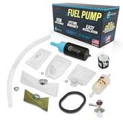 Fuel Pump w/ Regulator, Tank Seal, Genuine Mahle Filter, Strainer - OEM Replacement, HFP-389-U2R5TF QFS