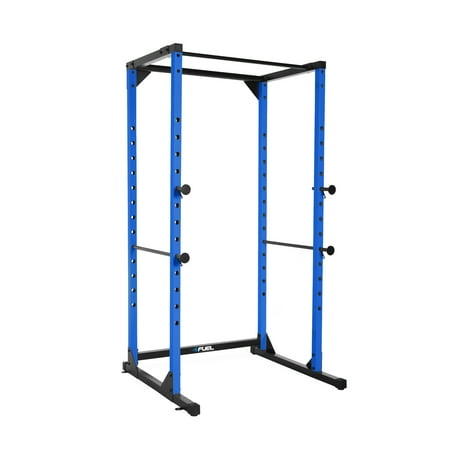 Fuel Pureformance 7-Foot Adjustable Full Cage Power Rack, Blue