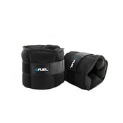 Fuel Pureformance Unisex Adjustable Wrist/Ankle Weights, 5-Pound Pair 10lb Total - 6 Removable Weight Packs
