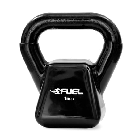 Fuel Pureformance Vinyl Coated Kettlebell, 15 Pounds