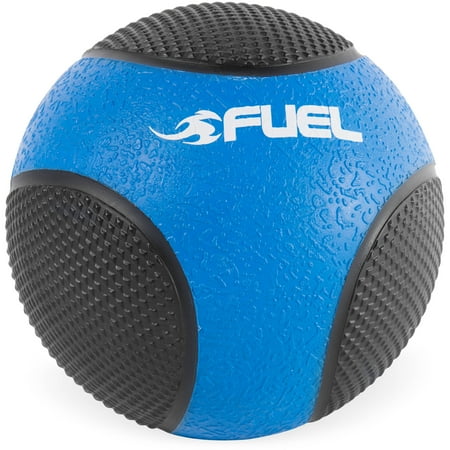 Fuel Pureformance Weighted Rubber Textured Medicine Ball, 4 lbs