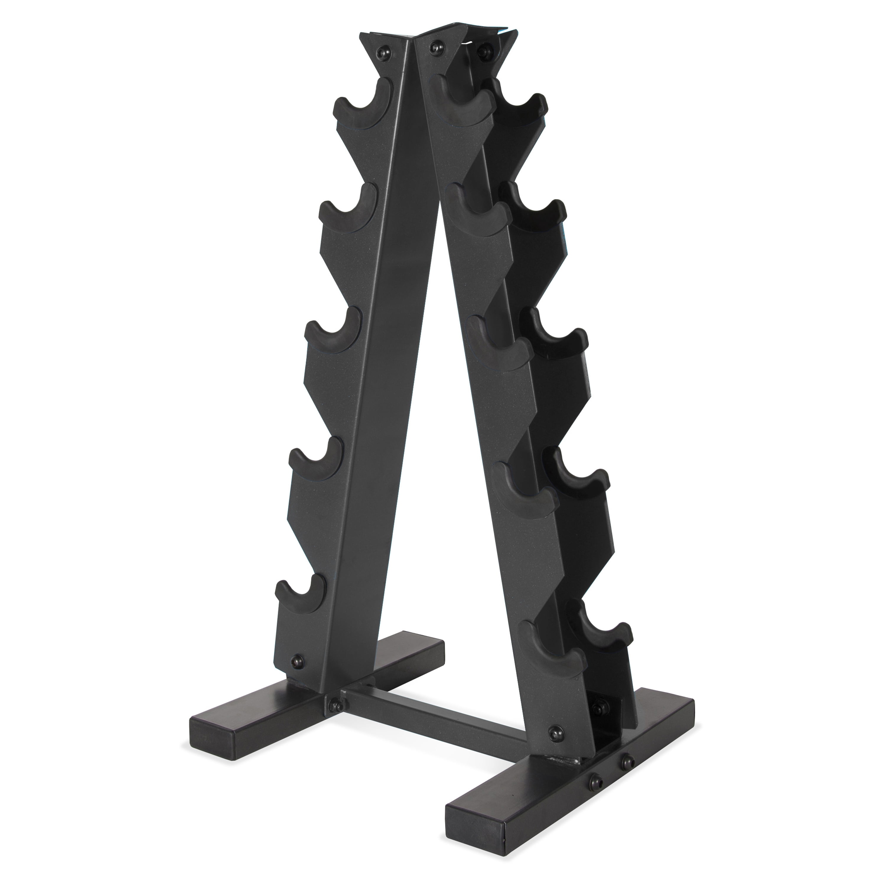 Fuel Pureformance by CAP A-Frame Dumbbell Rack, Black (Store 5 Pairs)
