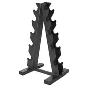 Fuel Pureformance by CAP A-Frame Dumbbell Rack, Black (Store 5 Pairs)