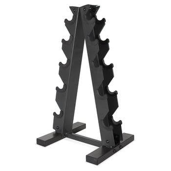 Fuel Pureformance by CAP A-Frame Dumbbell Rack, Black (Store 5 Pairs)