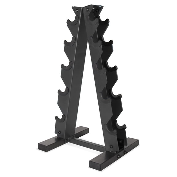 Fuel Pureformance by CAP A-Frame Dumbbell Rack, Black (Store 5 Pairs)