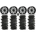 thumbnail image 1 of Fuel Reaction 18" Wheels Black 33" Outlaw Max Tires Sportsman RZR Ranger, 1 of 4