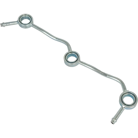 Fuel Return Overflow Pipe 16261-42502 Compatible with Kubota B1700 B2100 B2400 B2410 B26 B2620 B2650 B7500 Tractor F2400 F2260 F2560 F2690 ZD28 ZD1211 Rail Mower RTV1100 Utility Vehicle Engine