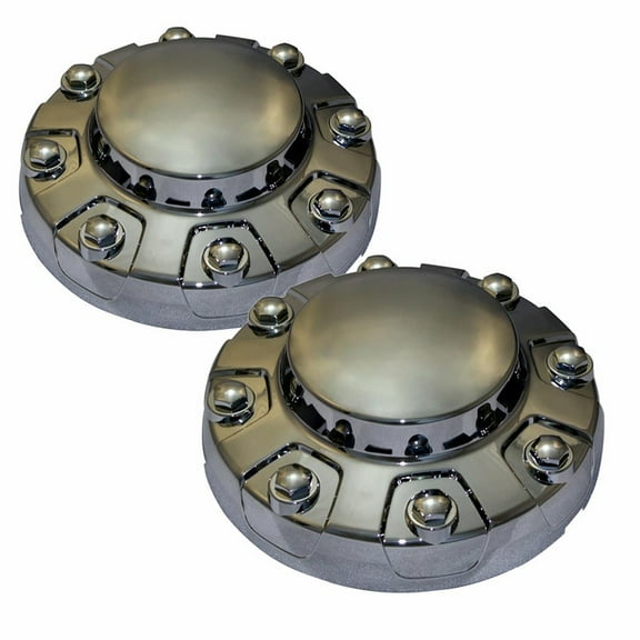 Fuel Rider Set of 2 Chrome ABS Center Caps Compatible with 2019-2024 Ram 3500 Front Pair Only