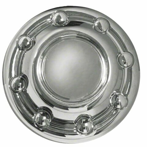 Upgrade Your Auto Rear Chrome ABS Center Caps (Set Of 2) For 1994-1998 Ford F-250/F-350