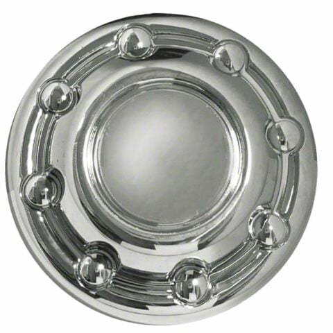 Fuel Rider Set of 4 Chrome ABS Center Caps Compatible with 1994-2001 Dodge Ram 2500 8.5 Inch, Diameter, Closed, No Logo