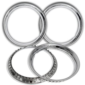 Shop Stainless Steel and Chrome Wheel Beauty Rings for Auto & Tires