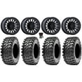 thumbnail image 1 of Fuel Rincon Bdlk 15" Wheels Bk 30" Rampage Tires Polaris RZR XP 1000 / PRO XP / Ranger XP 900/1000, 1 of 4