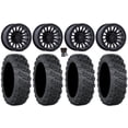 thumbnail image 1 of Fuel Rincon Bdlk 15" Wheels Bk 30" Versa Cross V3 Tires Can-Am Commander Maverick Renegade Outlander Defender, 1 of 4