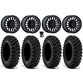thumbnail image 1 of Fuel Rincon Bdlk 15" Wheels Bk 35" Warrior XT Tires Sportsman RZR Ranger, 1 of 4