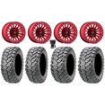 thumbnail image 1 of Fuel Rincon Bdlk 15" Wheels Red 27" Ceros Tires Can-Am Maverick X3 / Honda Pioneer 1000 / Talon, 1 of 4