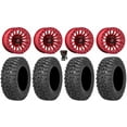 thumbnail image 1 of Fuel Rincon Bdlk 15" Wheels Red 30" Trail Saw 2.0 Tires Can-Am Commander Maverick Renegade Outlander Defender, 1 of 4
