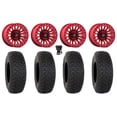 thumbnail image 1 of Fuel Rincon Bdlk 15" Wheels Red 32" DX440 Tires Yamaha Viking Wolverine YXZ1000R, 1 of 4