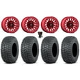 thumbnail image 1 of Fuel Rincon Bdlk 15" Wheels Red 32" Terra Hook Tires Sportsman RZR Ranger, 1 of 4