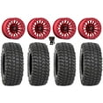 thumbnail image 1 of Fuel Rincon Bdlk 15" Wheels Red 33" XCR350 Tires Can-Am Commander Maverick Renegade Outlander Defender, 1 of 4