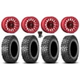 thumbnail image 1 of Fuel Rincon Bdlk 15" Wheels Red 34" Predator Tires Polaris RZR XP 1000 / PRO XP / Ranger XP 900/1000, 1 of 4